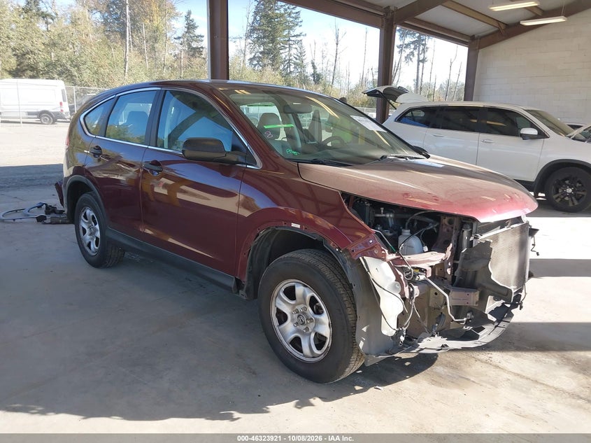 Vin: 5j6rm4h38dl077392, lot: 46824169, honda cr-v lx 20131