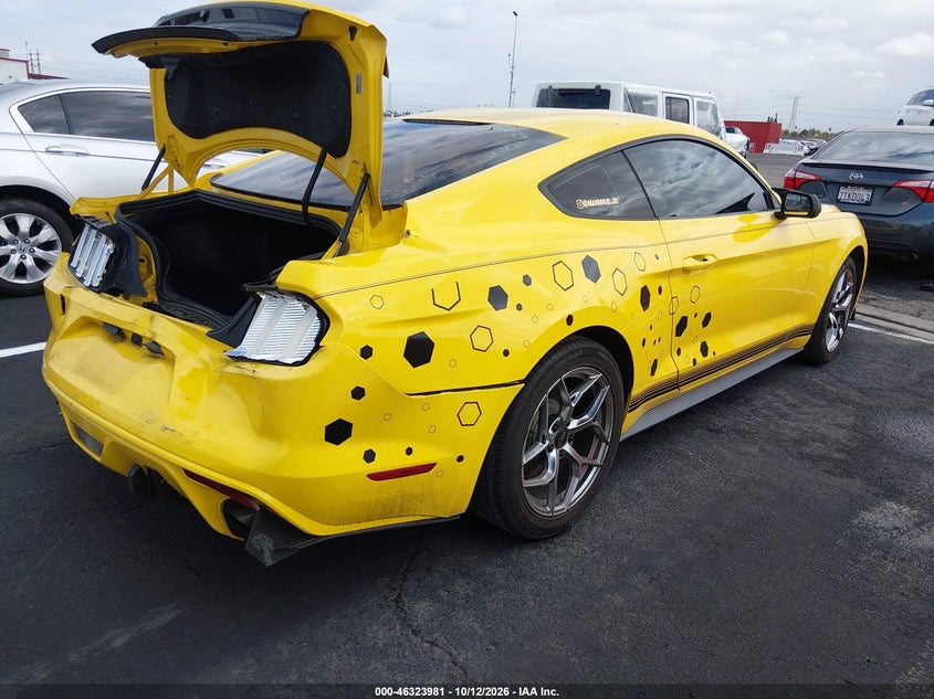 Vin: 1fa6p8th4g5222775, lot: 46824229, ford mustang ecoboost 20164