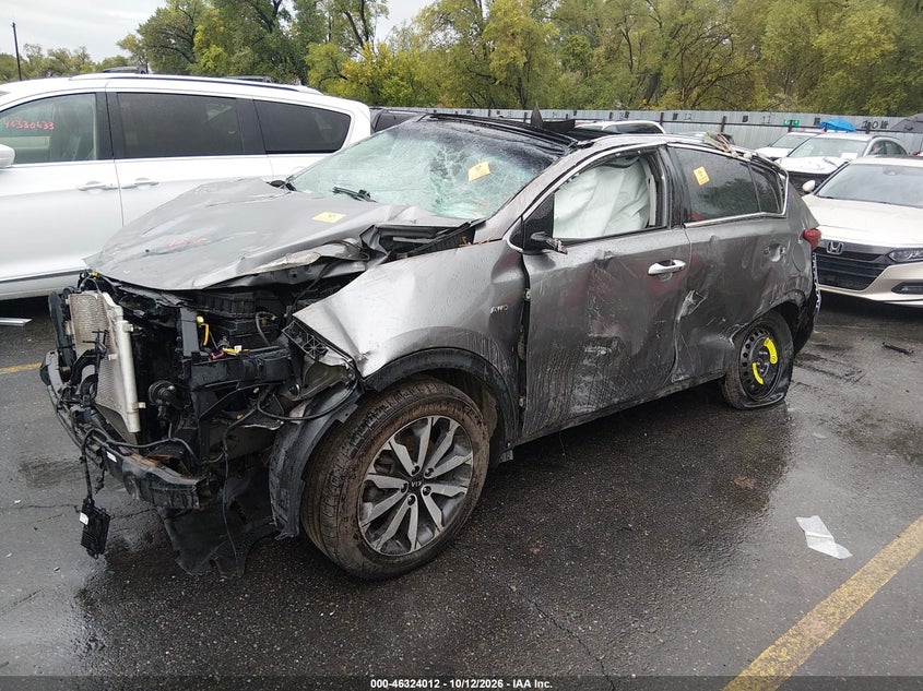 Vin: kndpncac8h7145252, lot: 46824260, kia sportage ex 20172