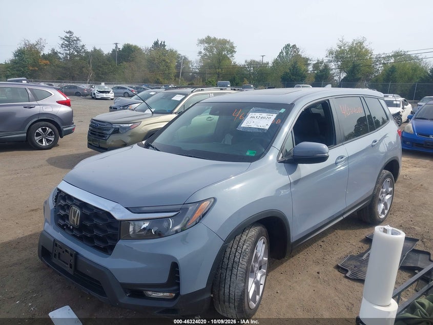Vin: 5fnyf8h58rb020494, lot: 46824268, honda passport awd ex-l 20242