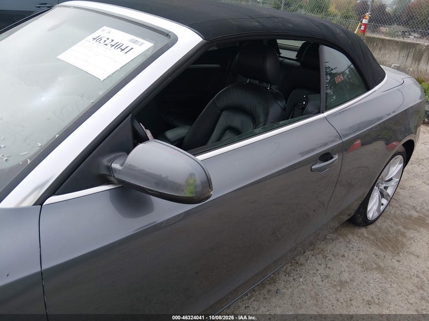 AUDI A5 2013 VIN WAULFAFH5DN005635