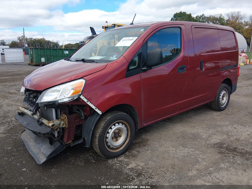 2016 Nissan Nv200 S/Sv, Удар спереди, IAAI, VIN 3N6CM0KN6GK699838 — фото 2