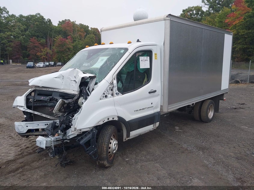 Vin: 1fdbf6z83lka32240, lot: 46824345, ford transit-350 cab 20202