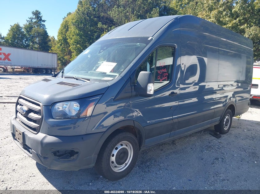 2020 Ford Transit-250 Cargo Van, Изъятое, IAAI, VIN 1FTBR3X86LKA87374 — фото 2