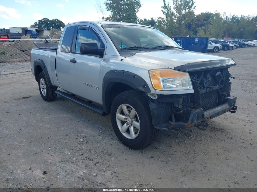 Vin: 1n6ba0cj7an302980, lot: 46824359, nissan titan xe 20101