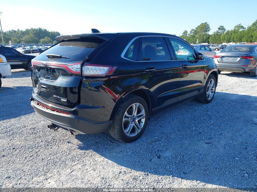 Vin: 2fmpk3k96hbb29047, lot: 46824386, ford edge titanium 20174