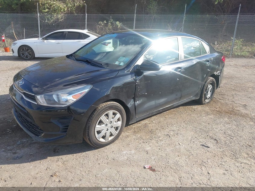 Vin: 3kpa24ad7me373525, lot: 46824433, kia rio lx 20212