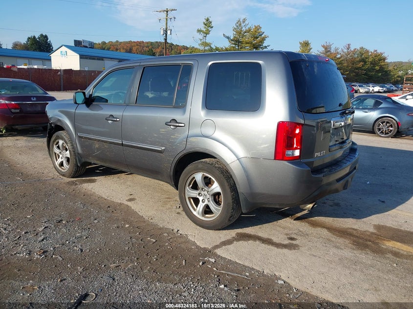 Vin: 5fnyf4h54db029632, lot: 46824436, honda pilot ex-l 20133