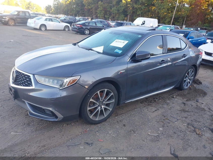 2018 Acura Tlx Tech Pkg, Неизвестно, IAAI, VIN 19UUB3F58JA005024 — фото 2