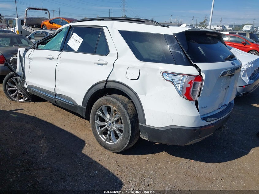 Vin: 1fmsk8dh8lgc88004, lot: 46824466, ford explorer xlt 20203