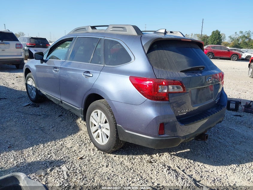 Vin: 4s4bsacc4g3346829, lot: 46824490, subaru outback 2.5i premium 20163