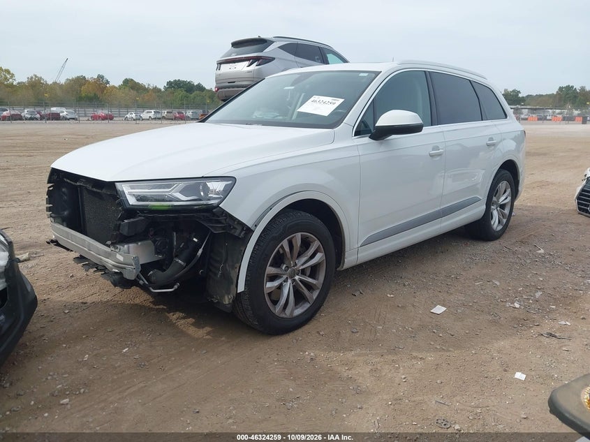 Vin: wa1ahaf76kd032500, lot: 46824512, audi q7 45 premium/45 se premium 20192