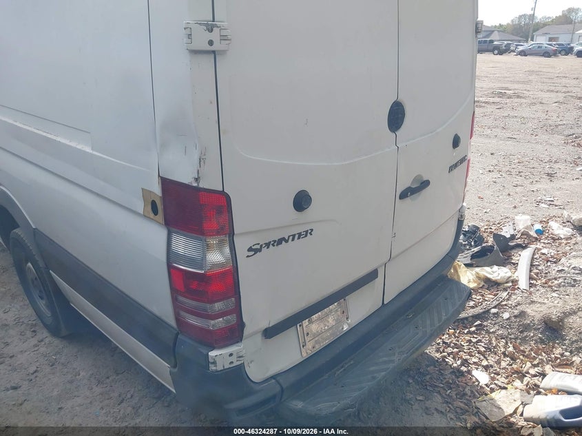 MERCEDES-BENZ SPRINTER 2500 2013 VIN WD3PE8CC2D5749986