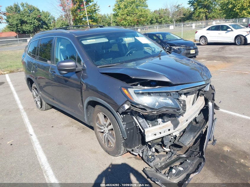 Vin: 5fnyf6h59hb099368, lot: 46824545, honda pilot ex-l 2017 img_1