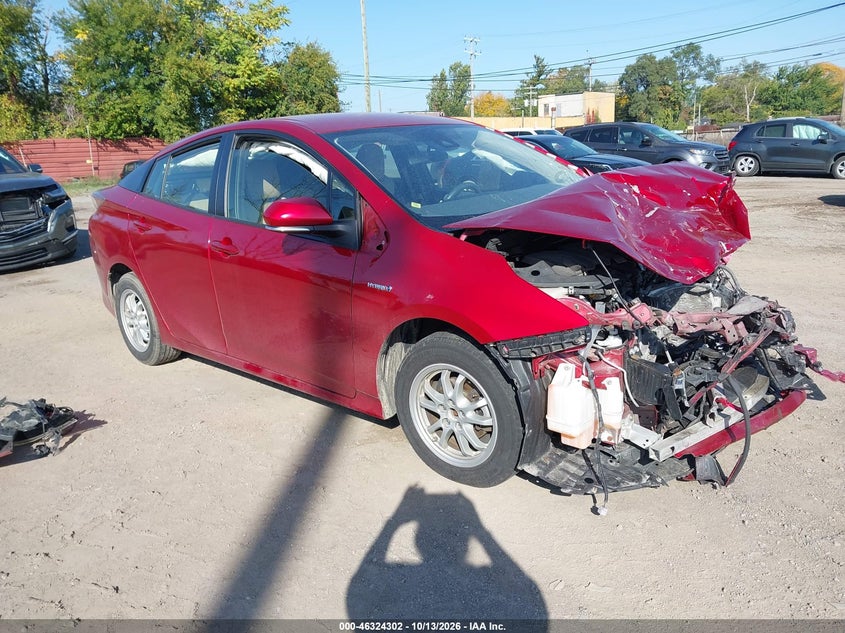 Vin: jtdkbrfu7h3543874, lot: 46824555, toyota prius two 2017 img_1