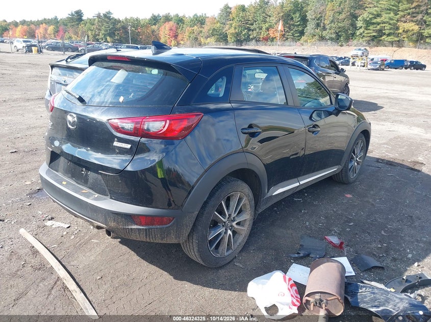 Vin: jm1dkfd75h0153510, lot: 46824578, mazda cx-3 grand touring 20174