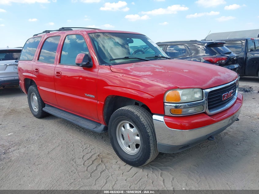 GMC YUKON 2001 VIN 1GKEC13T91J121909