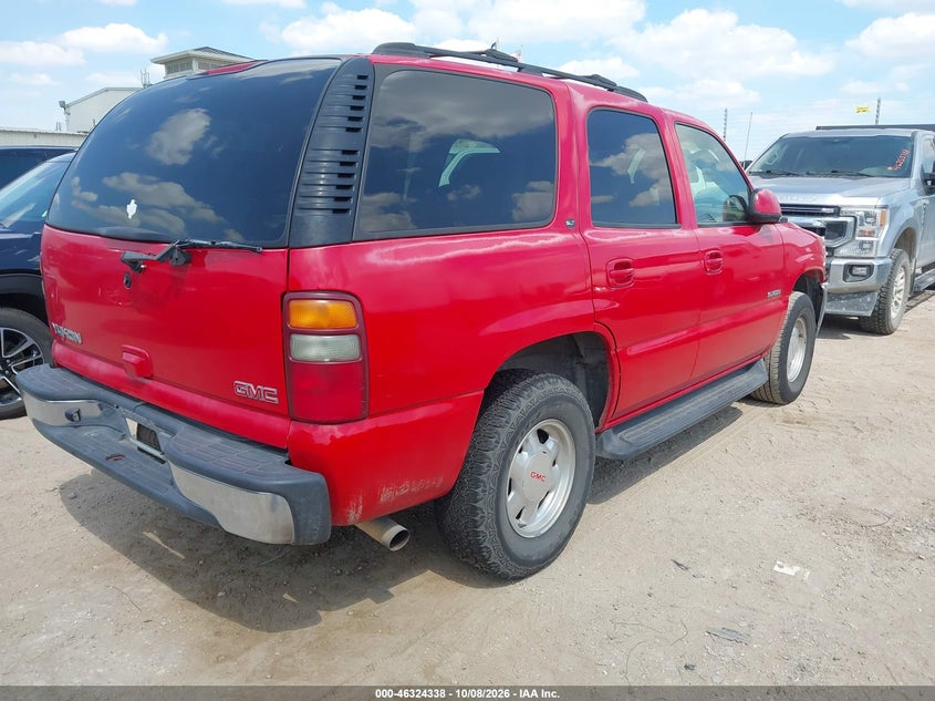 GMC YUKON 2001 VIN 1GKEC13T91J121909