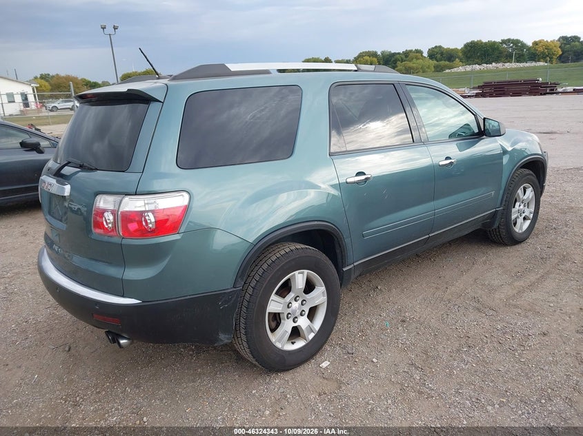 Vin: 1gklrled8aj118359, lot: 46824596, gmc acadia sle 20104