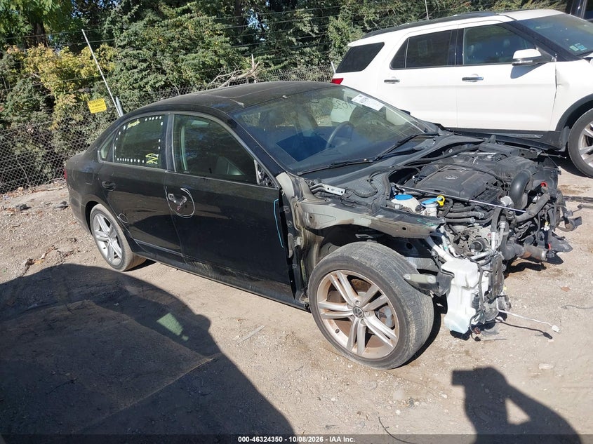 Vin: 1vwct7a35ec034461, lot: 46824603, volkswagen passat 1.8t sel premium 20141