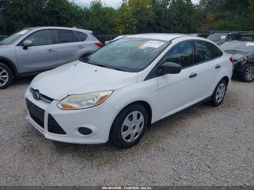 Vin: 1fahp3e2xcl434302, lot: 46824609, ford focus s 20122