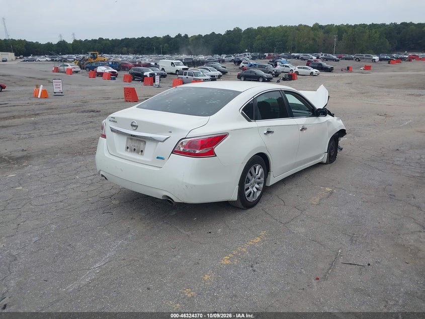 Vin: 1n4al3ap5dc215473, lot: 46824623, nissan altima 2.5 s 20134