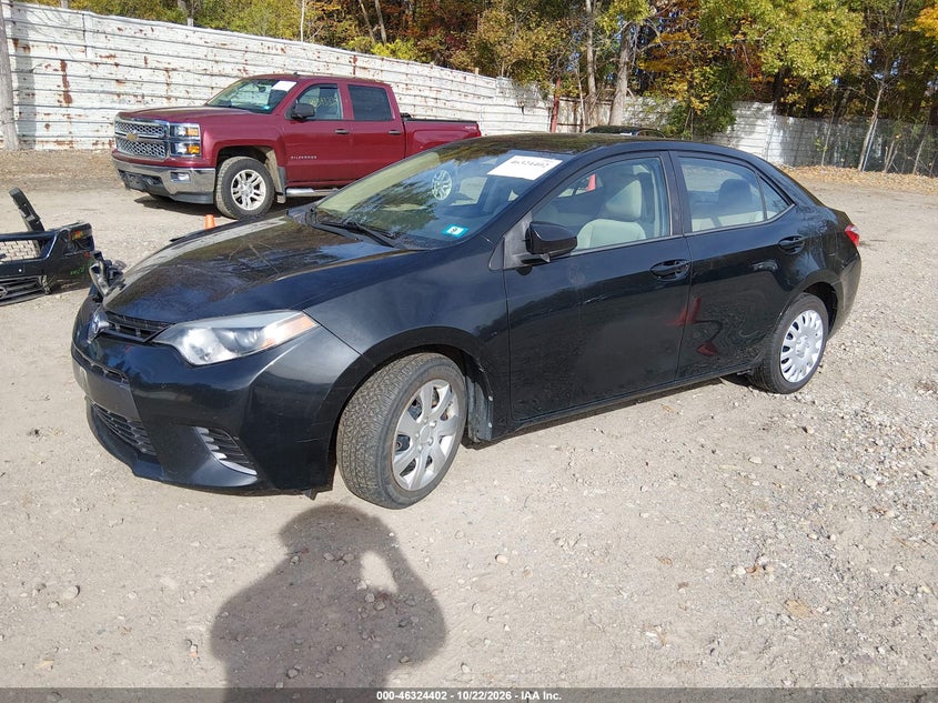 Vin: 2t1burhe8fc454271, lot: 46824655, toyota corolla le 20152