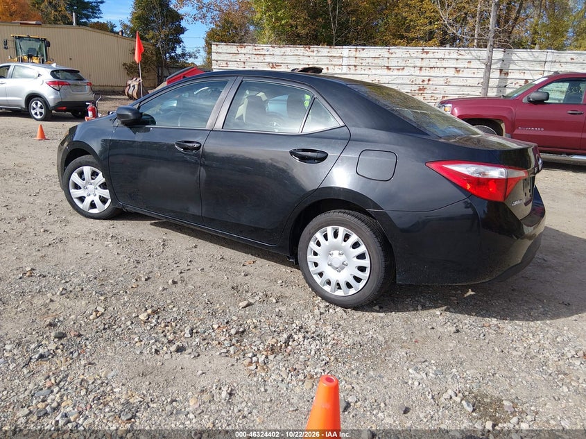 Vin: 2t1burhe8fc454271, lot: 46824655, toyota corolla le 20153