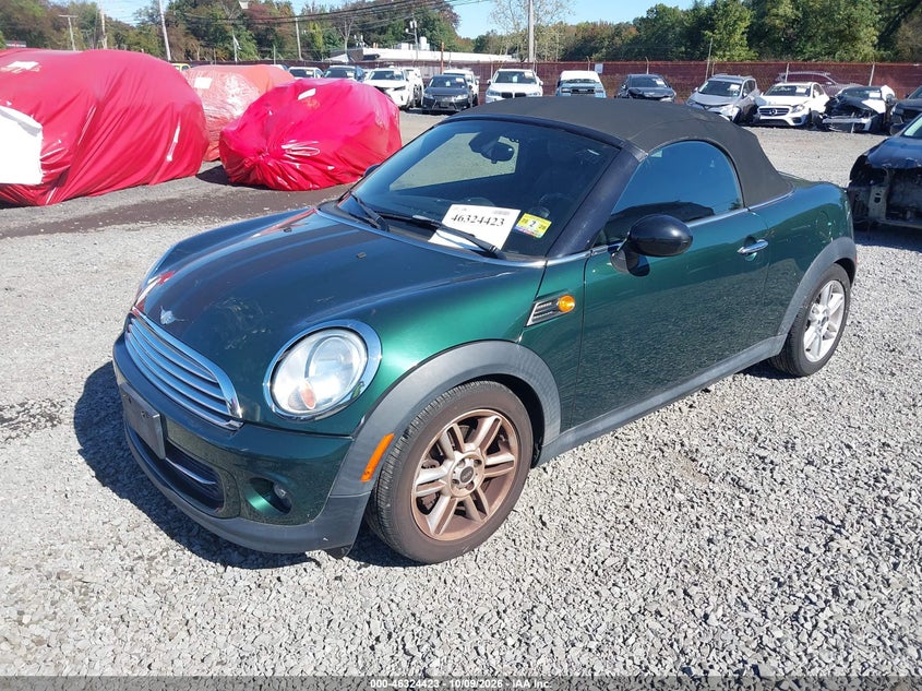 Vin: wmwsy1c53dt429326, lot: 46824676, mini roadster cooper 20132