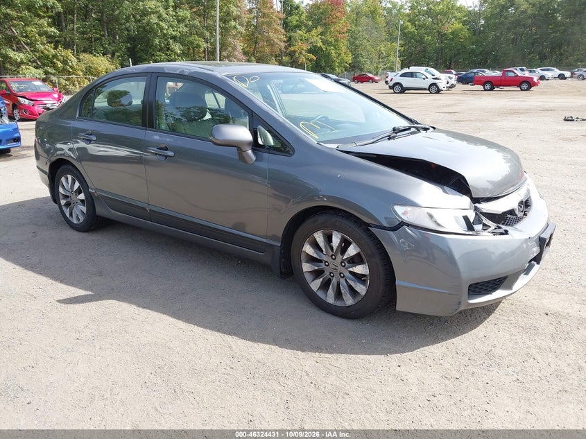 Vin: 2hgfa1f98ah528757, lot: 46824684, honda civic ex-l 2010 img_1