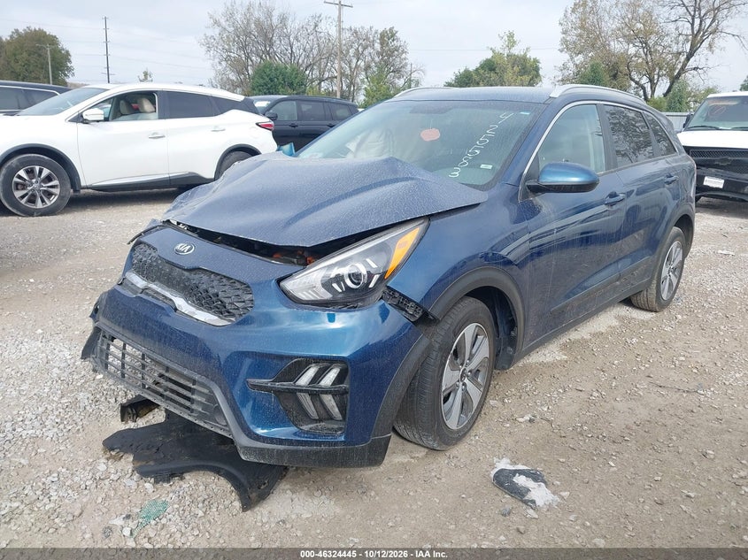 Vin: kndcb3lc6l5425583, lot: 46824698, kia niro lx 20202