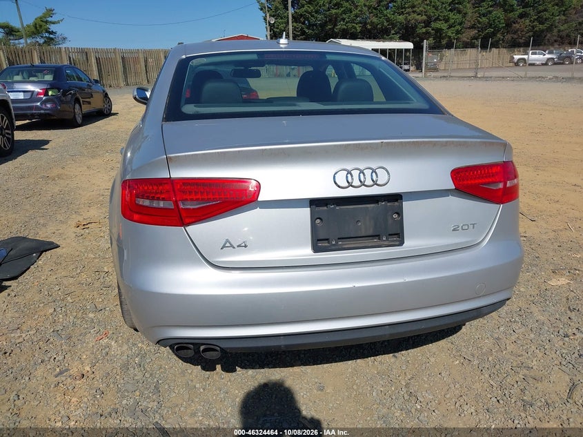 AUDI A4 2013 VIN WAUAFAFL3DA179755
