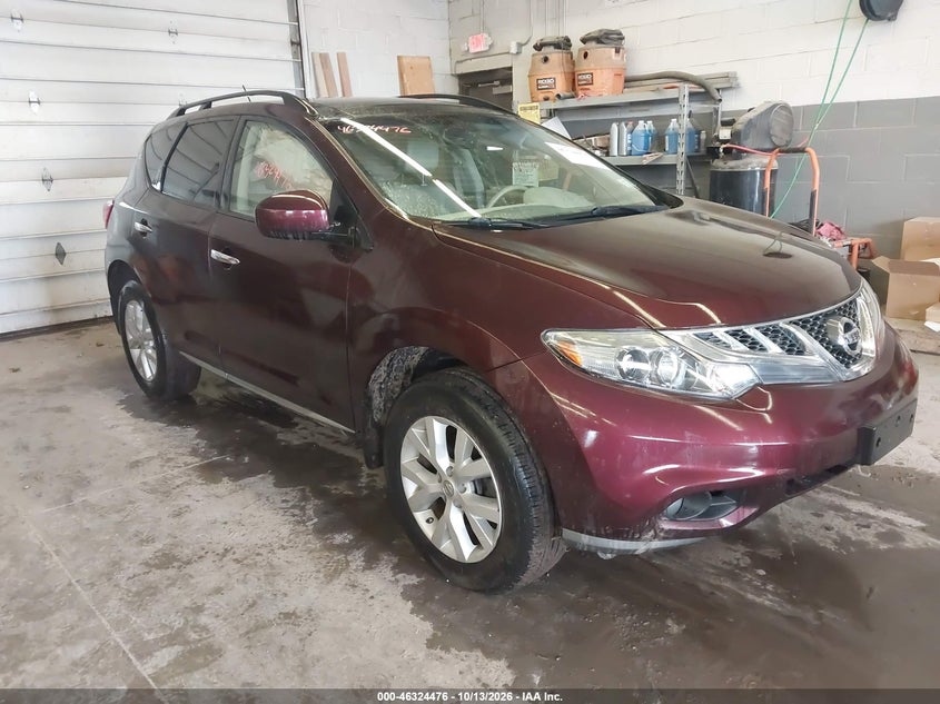 Vin: jn8az1mwxew523646, lot: 46824729, nissan murano sl 2014 img_1