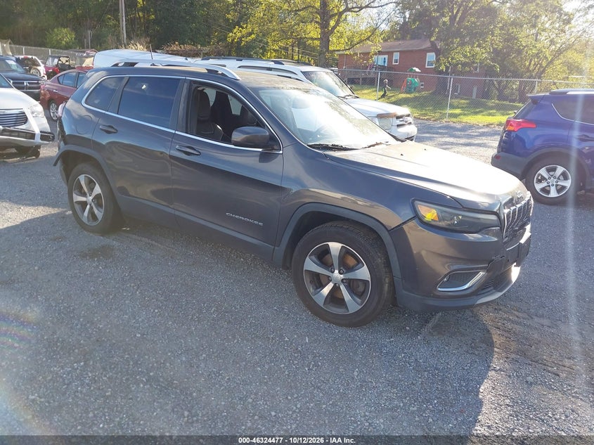Vin: 1c4pjmdx5kd288152, lot: 46824730, jeep cherokee limited 4x4 2019 img_1