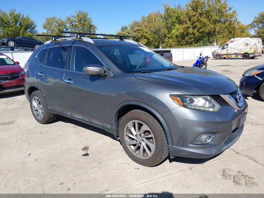 Vin: 5n1at2mv1fc774158, lot: 46824783, nissan rogue sl 20151