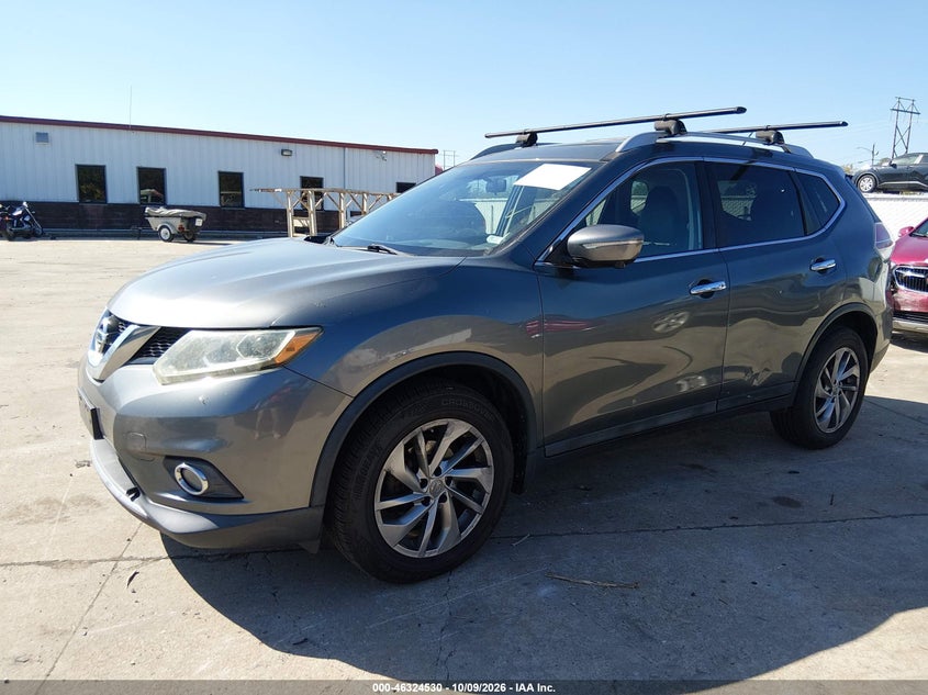 Vin: 5n1at2mv1fc774158, lot: 46824783, nissan rogue sl 20152
