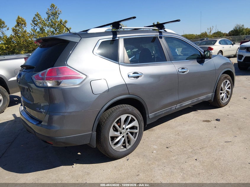 Vin: 5n1at2mv1fc774158, lot: 46824783, nissan rogue sl 20154