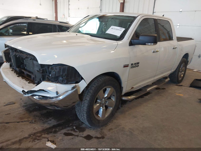 Vin: 1c6rr7lt7ds580683, lot: 46824784, ram 1500 big horn 20132