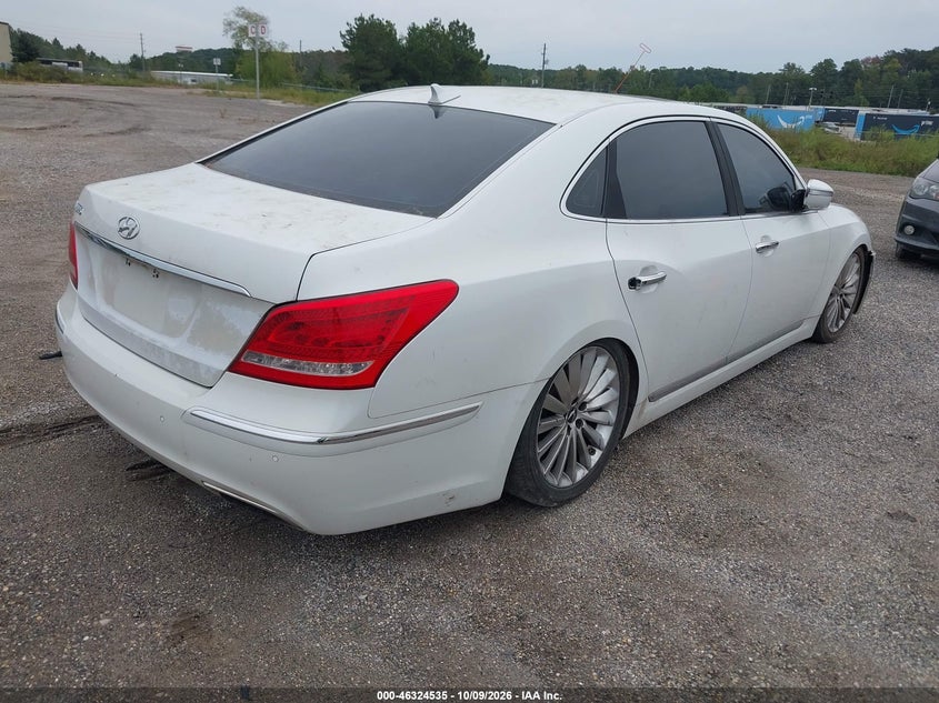 Vin: kmhgh4jfxbu034827, lot: 46824788, hyundai equus ultimate 20114