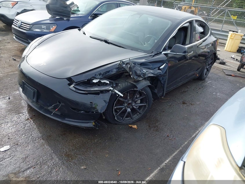 Vin: 5yj3e1ea7kf394980, lot: 46824793, tesla model 3 long range/mid range/standard range/standard range plus 20192