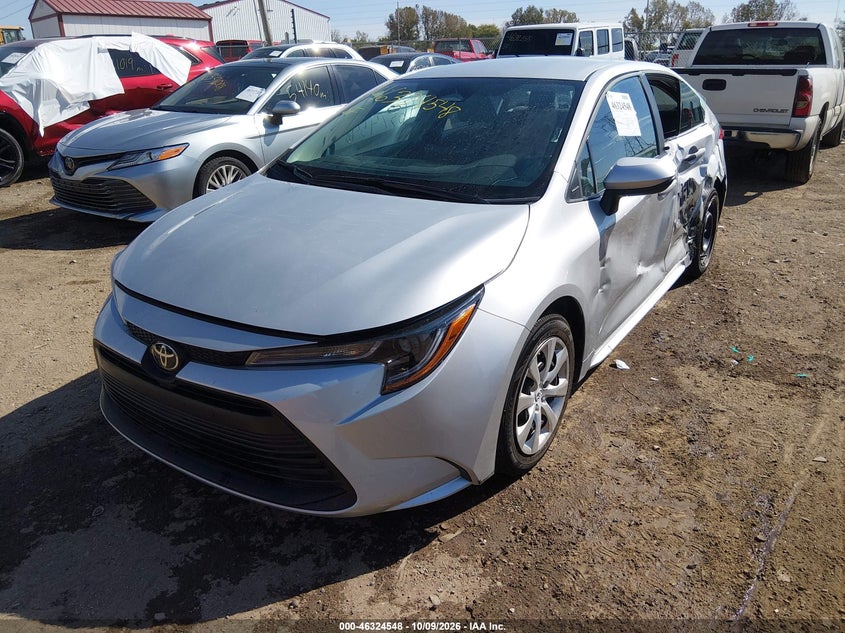 2026 Toyota Corolla Le, Оба бока, IAAI, VIN 5YFB4MDE3TP375580 — фото 2