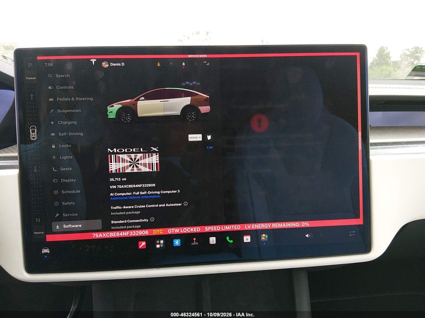2022 TESLA MODEL X PLAID TRI MOTOR ALL-WHEEL DRIVE · Фото 14