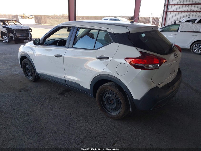 Vin: 3n1cp5bv8ll500187, lot: 46824818, nissan kicks s xtronic cvt 20203