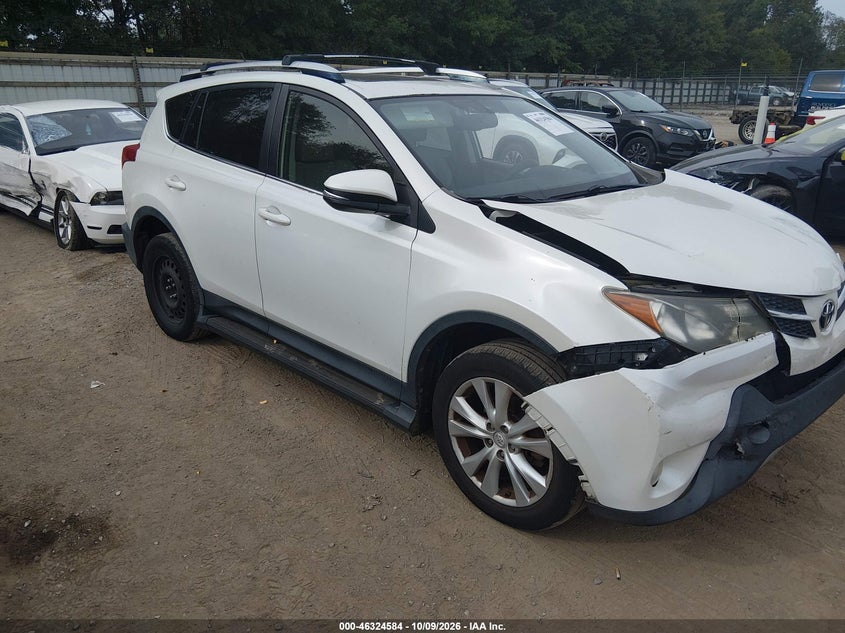 Vin: jtmyfrevxej016136, lot: 46824837, toyota rav4 limited 20141