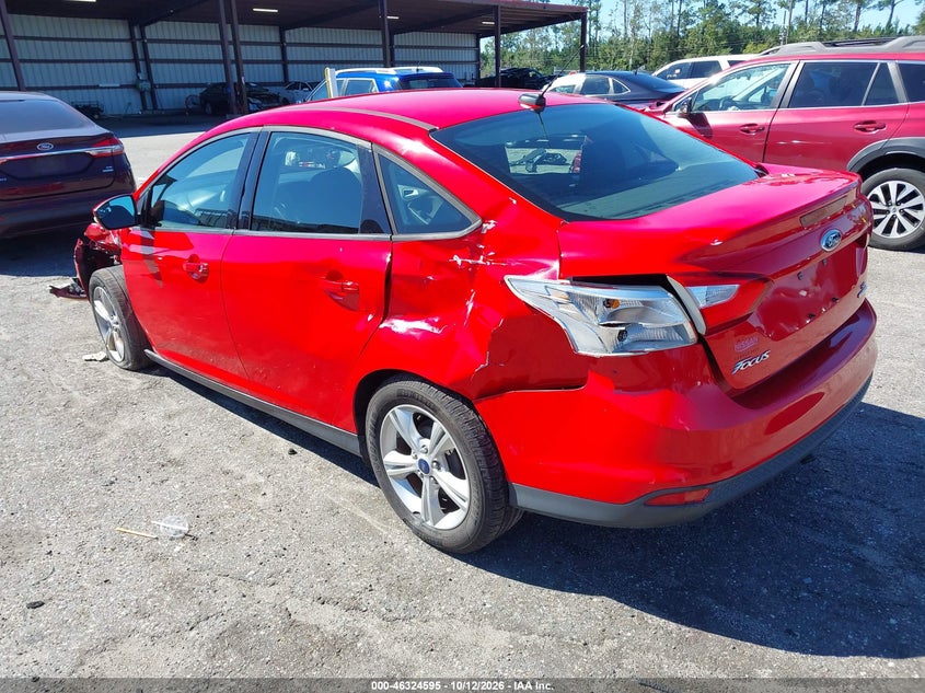 Vin: 1fadp3f28el439076, lot: 46824848, ford focus se 20143