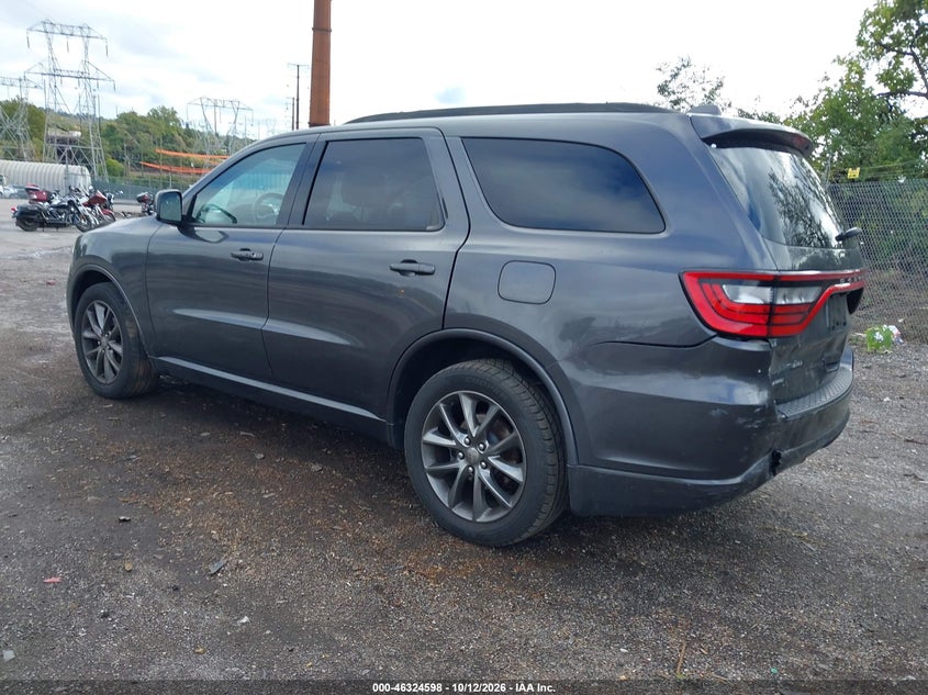 Vin: 1c4rdjdg0hc709515, lot: 46824851, dodge durango gt awd 20173