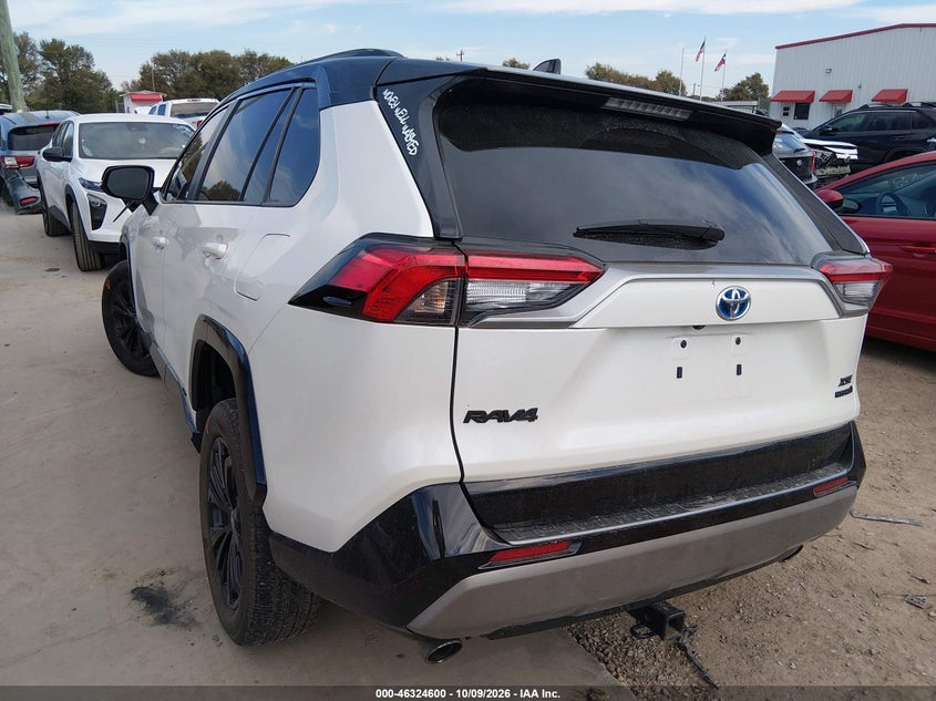 Vin: 2t3e6rfv4nw035509, lot: 46824853, toyota rav4 hybrid xse 20223