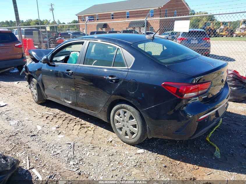 Vin: 3kpa24ad7me377610, lot: 46824855, kia rio s 20213