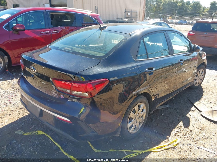 Vin: 3kpa24ad7me377610, lot: 46824855, kia rio s 20214