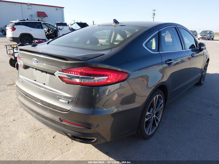 Vin: 3fa6p0d91kr184503, lot: 46824878, ford fusion titanium 20194